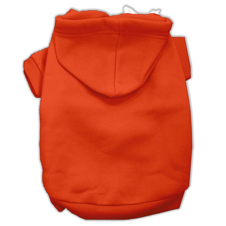 Blank Pet Hoodies Orange Size XXL